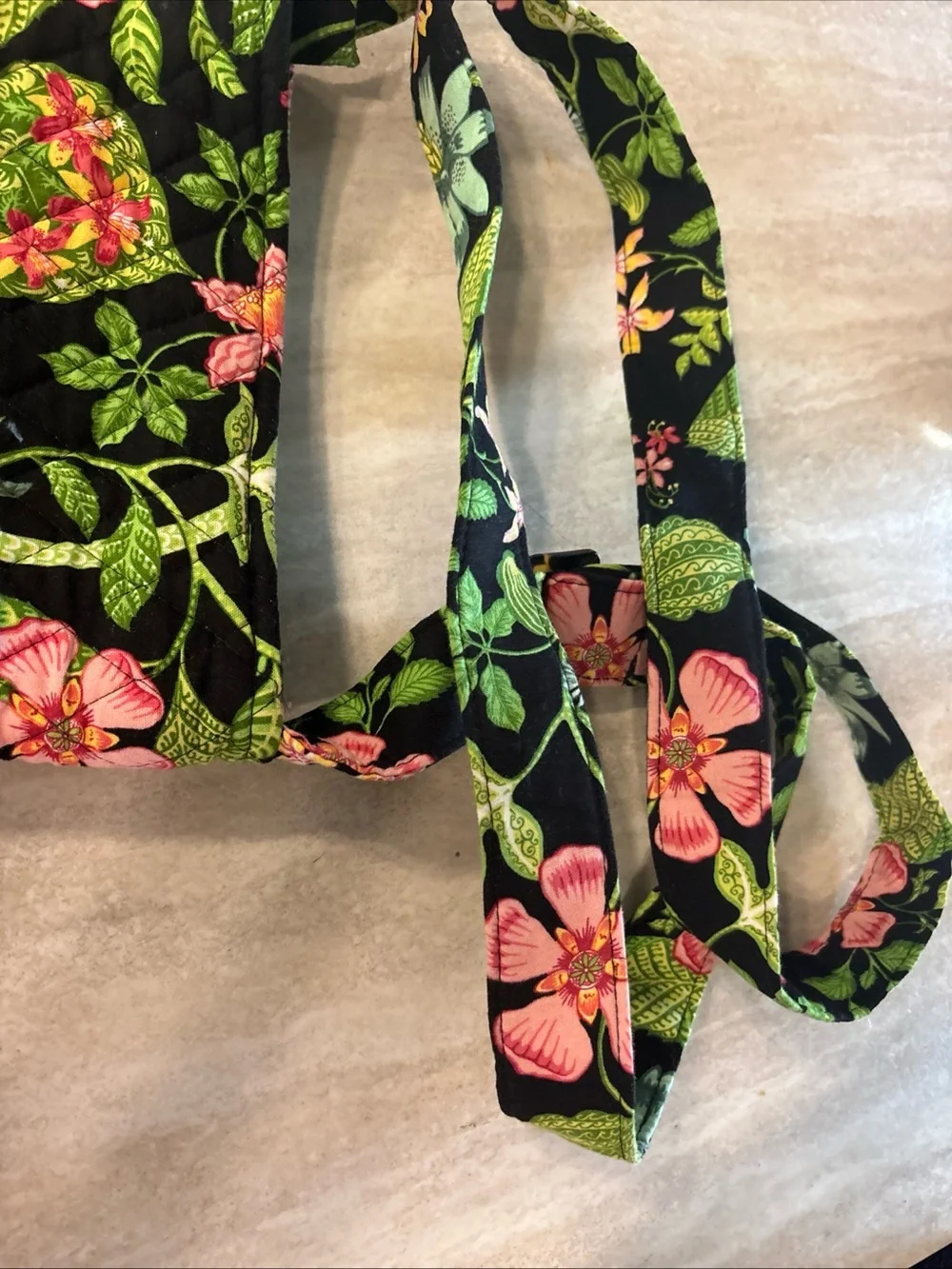 Vera Bradley Hipster Crossbody Bag Purse in Retired Botanica Pattern- Vintage